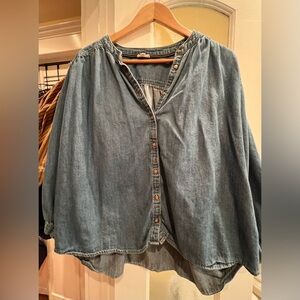 Pilcro Sidney Batwing Blouse - L